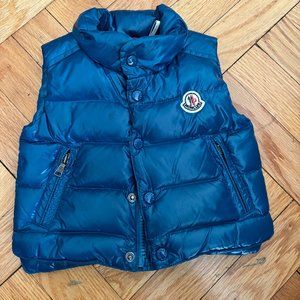 Moncler baby BERNARD DOWN VEST - color aqua (RARE, discontinued)